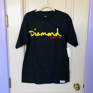 Diamond graphic logo tee